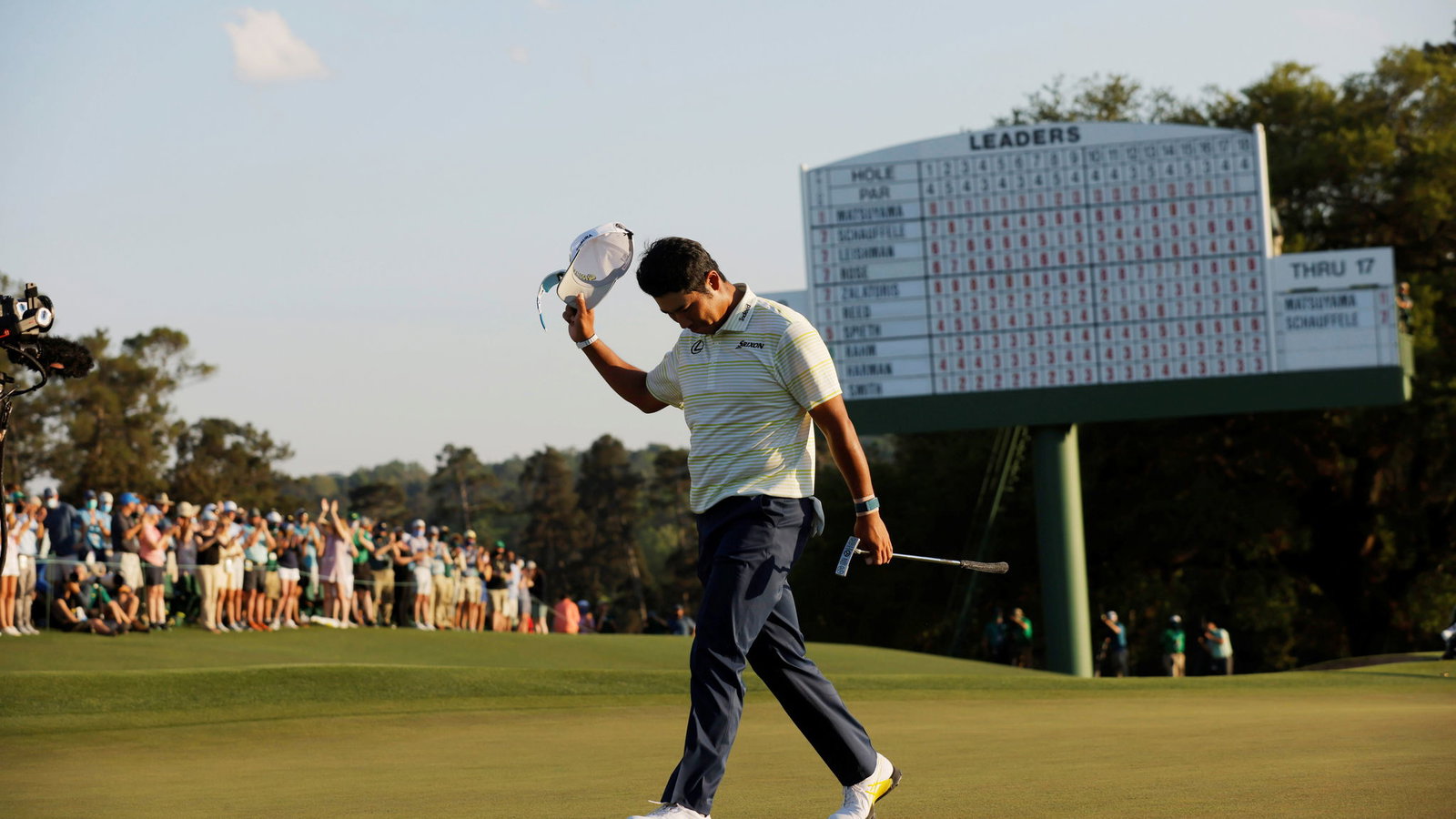 Hideki Matsuyama "embarrassed but grateful" over added media attention